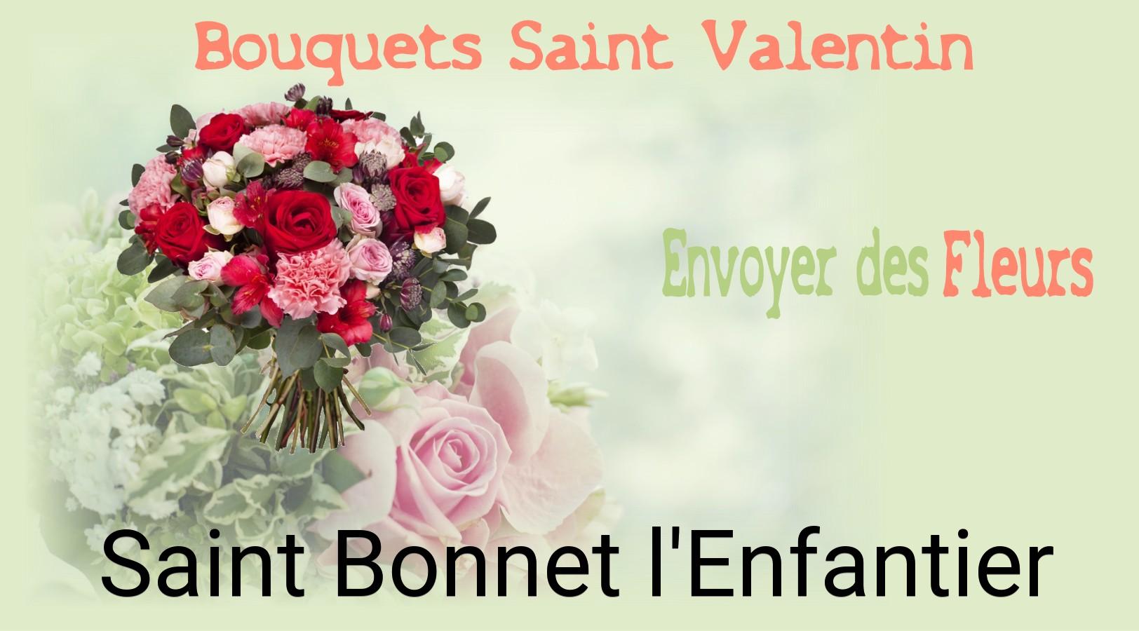Roses de Saint-Valentin livrées à Saint-Bonnet-l'Enfantier